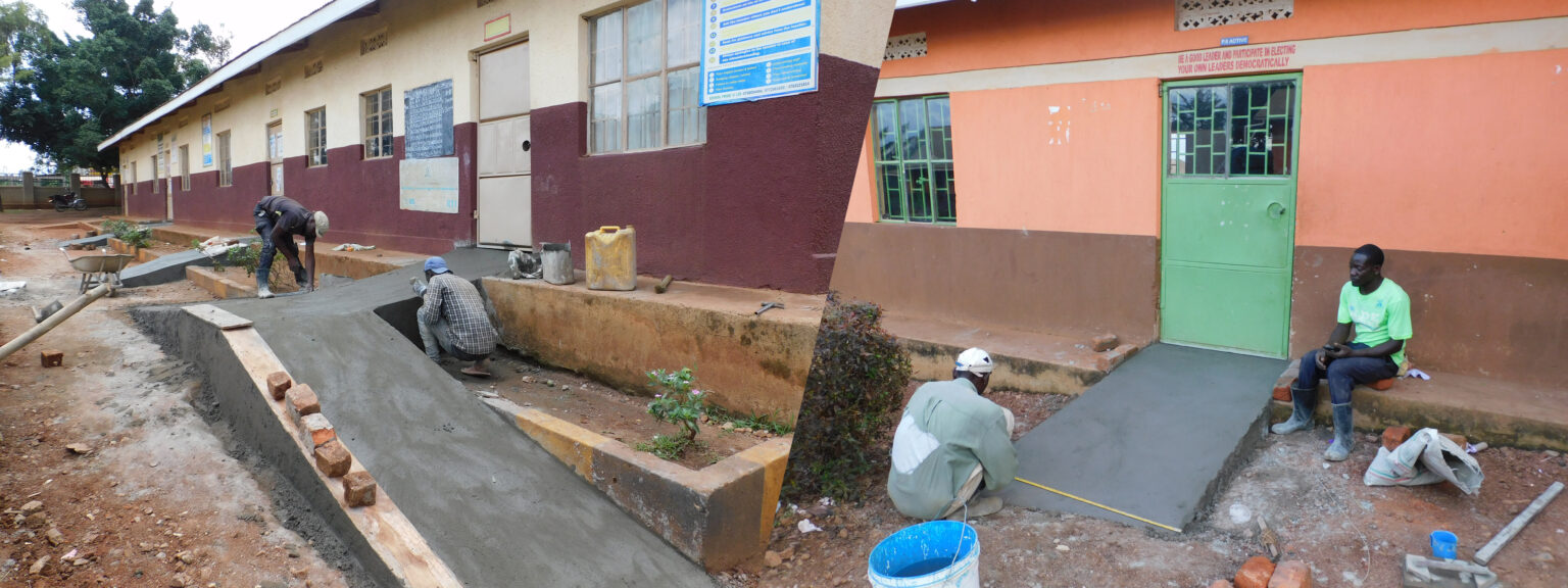 Renovation of 2 access ramps for Special Needs Learners